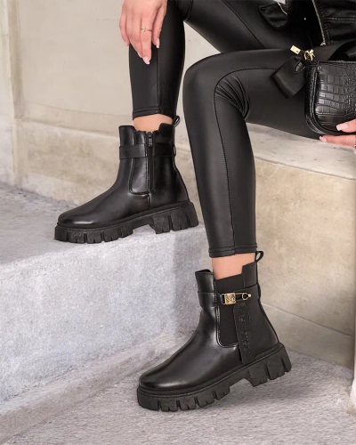 Royalfashion Дамски ботуши от еко кожа Dobinas