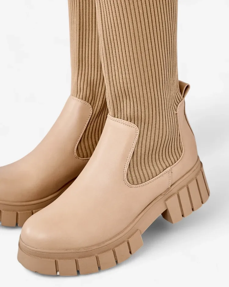 Royalfashion Дамски ботуши Zorumi с приплъзване