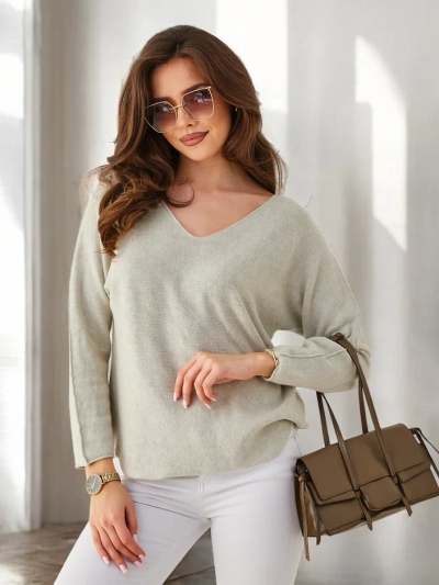 Royalfashion Женски лек вискозен пуловер