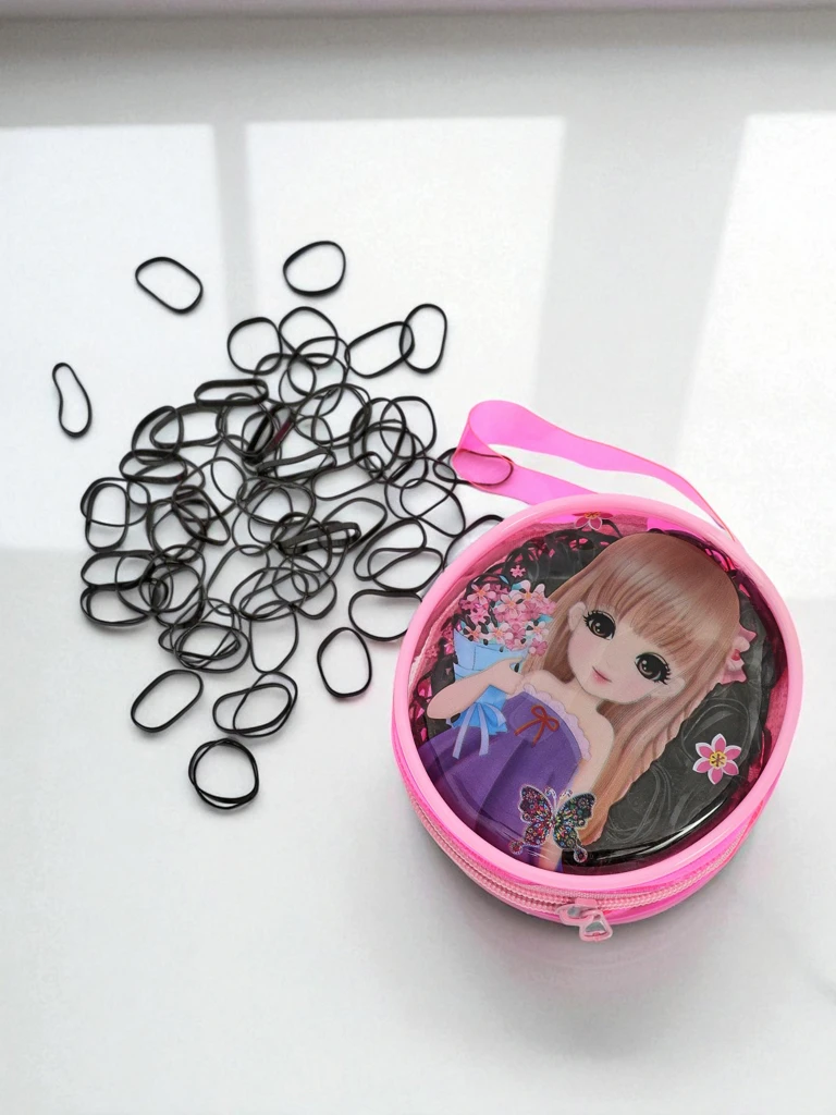 Royalfashion Многоцветни силиконови ластичета за коса в декоративна опаковка