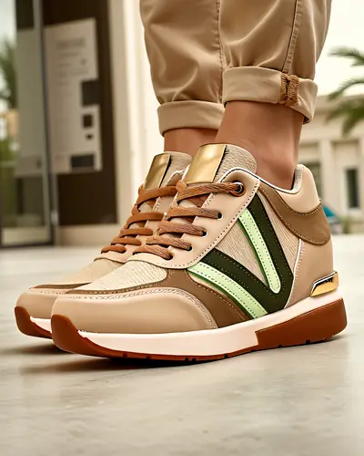 Royalfashion Жени спортни обувки с скрит ток Venixxe