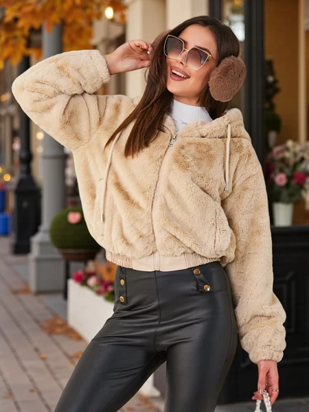 Дамско сако Royalfashion от имициална кожа