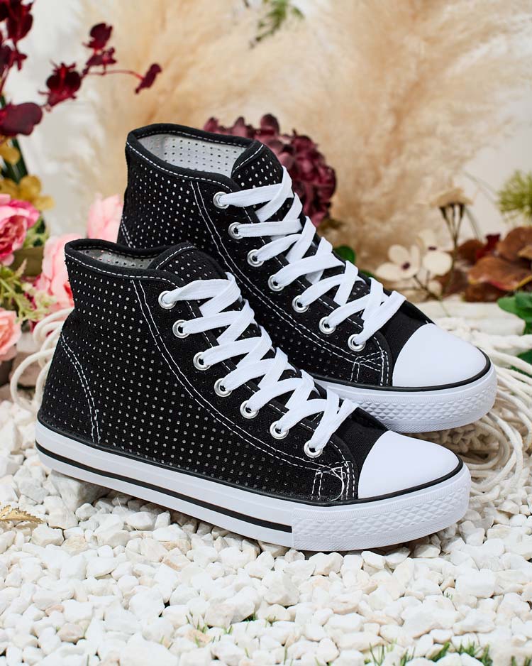 Royalfashion Дамски ажурни кецове Nimm