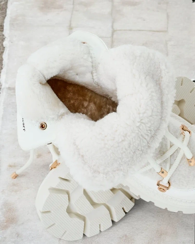 Royalfashion Lozin дамски ботуши за сняг с дантела