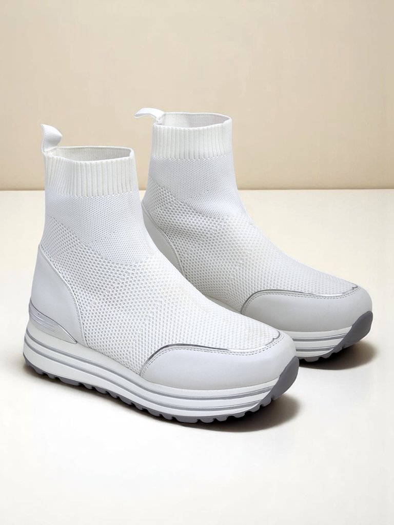 Royalfashion Дамски високи кецове HighStep Fusion