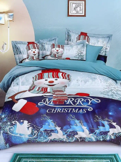 Royalfashion Коледно Спално Бельо 160x200 комплект 3-ЧАСТИ