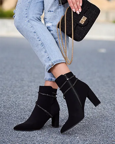 Royalfashion Елегантни дамски ботуши Miso