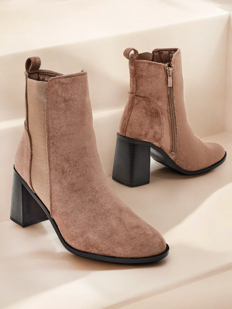 Роялфешън Дамски глезенки на ток Enotto