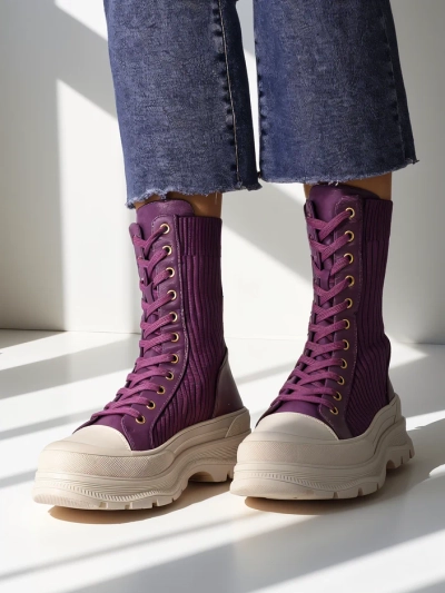 Royalfashion Жени високи работни ботуши Fosilla