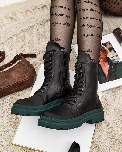 Royalfashion Дамски ботуши от еко кожа Vederme