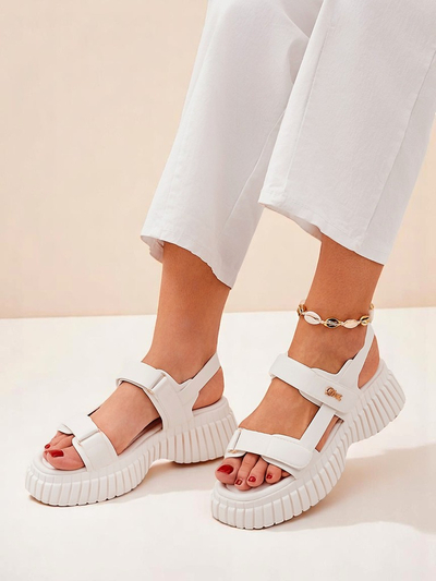 Royalfashion дамски сандали с по-дебела подметка Hortez