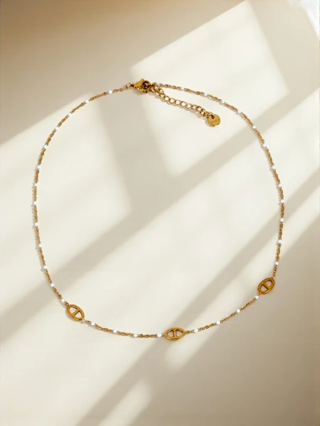 Колие Aelia Maane – нежна верижка с мъниста