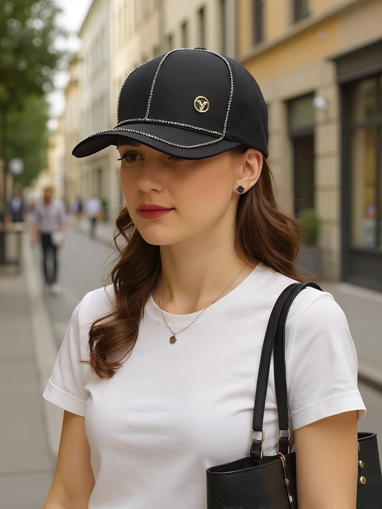 Royalfashion Шапка с капси Sparkle Cap