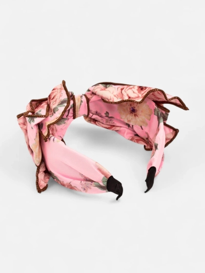 Royalfashion Лента за коса с панделка на цветя