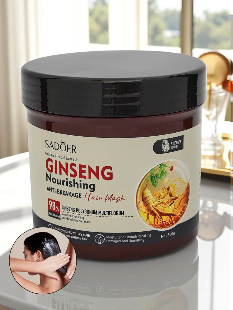 Sadoer Хидратираща маска за коса и против накъсване