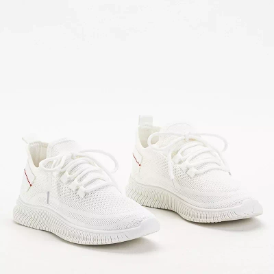 OUTLET Białe damskie sportowe buty Vaileno - Obuwie