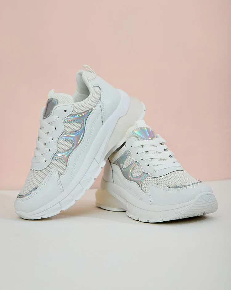 Royalfashion Дамски спортни кецове на платформа Amtres