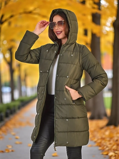 Дамско яке Royalfashion с отстраняеми ръкави