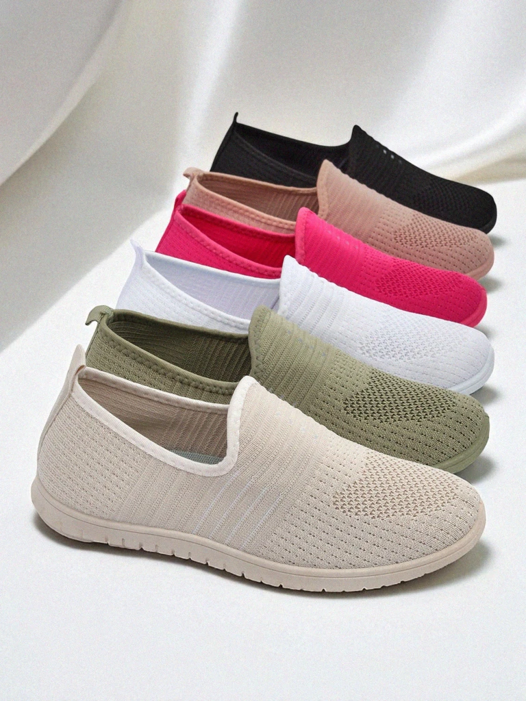 Дамски мокасини Callista бежови от дишаща материя пролет лято