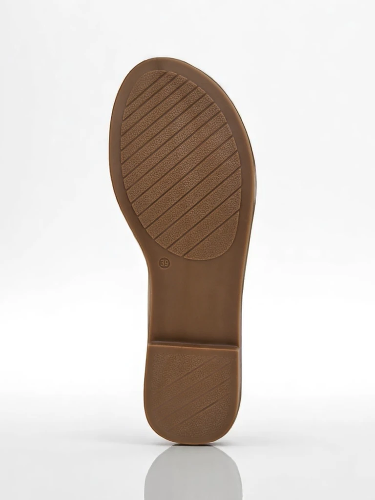 Royalfashion Дамски чехли на плоска подметка Goldie Spark