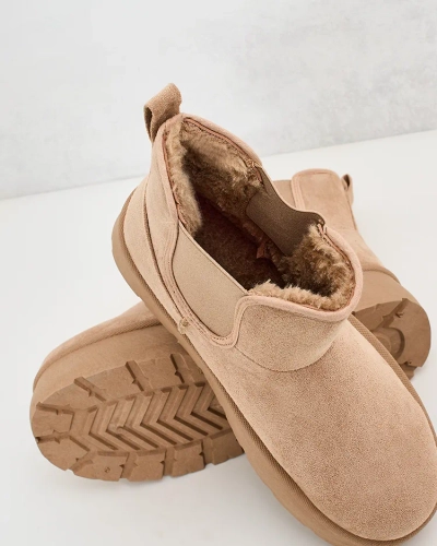 Royalfashion Дамски къси ботуши Nomas a'la snow boots