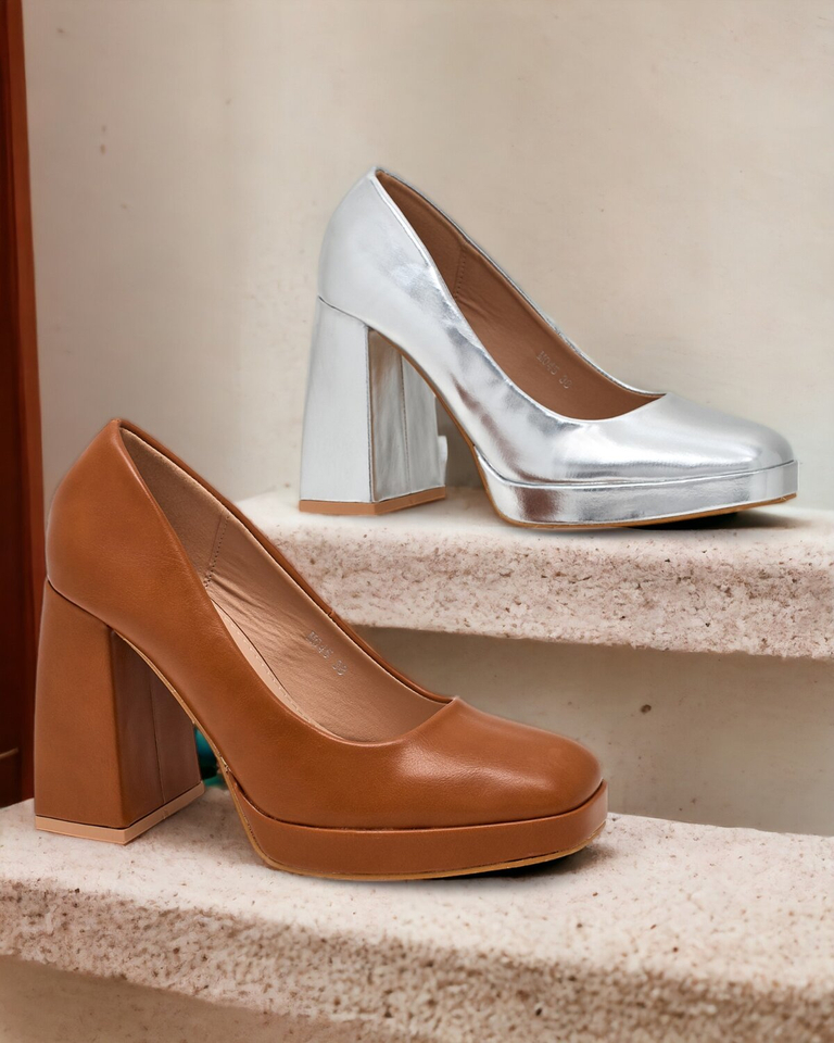 Royalfashion Дамски помпи с висок ток Cellcas