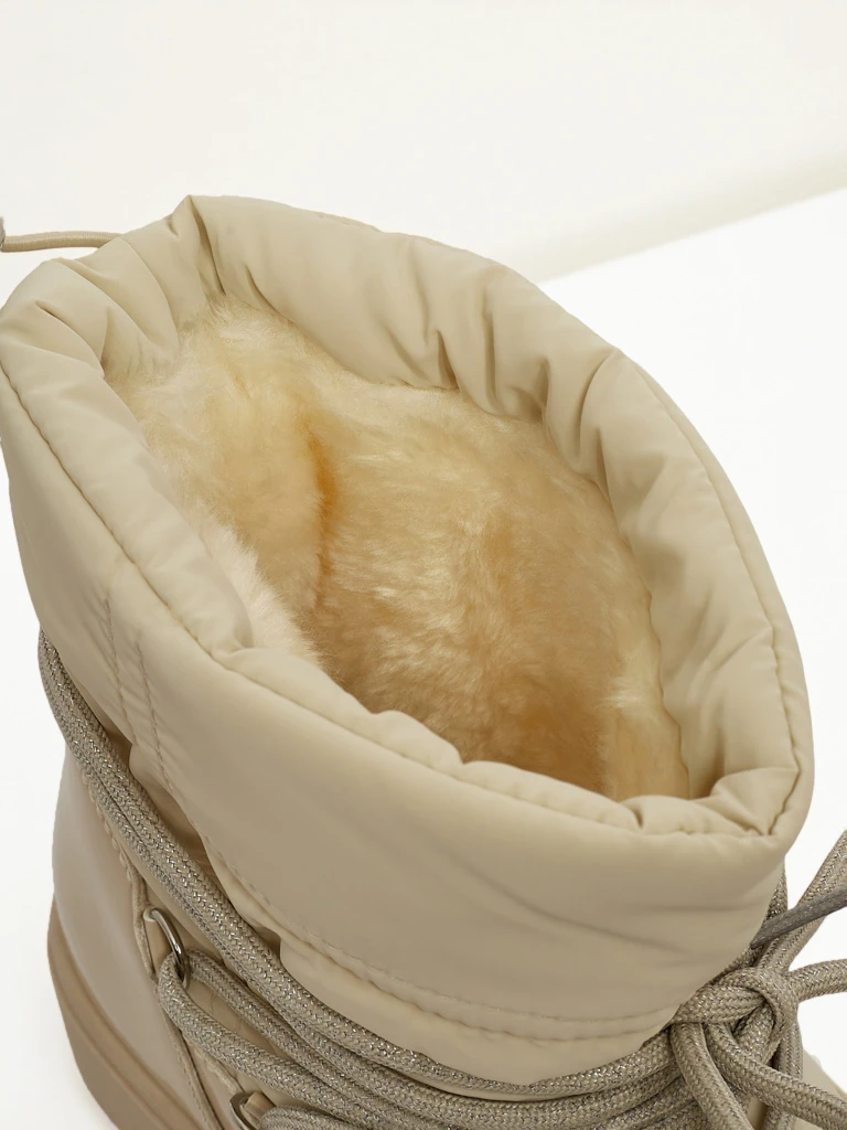 Дамски боти тип снегоходки с пух Lysmora