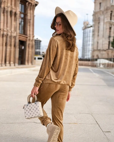 Royalfashion Дамски комплект а'ла велур