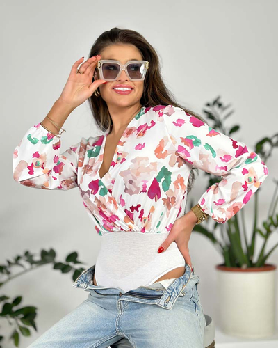 Royalfashion Дамско боди с принт