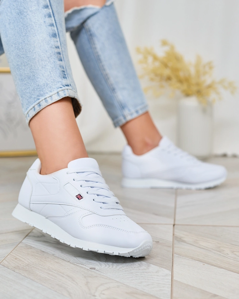 Royalfashion Classic дамски спортни обувки в бяло Reurabos