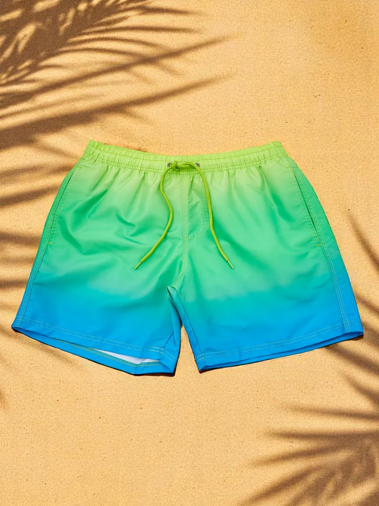 Royalfashion Спортни мъжки къси панталони ombre със защитна мрежа