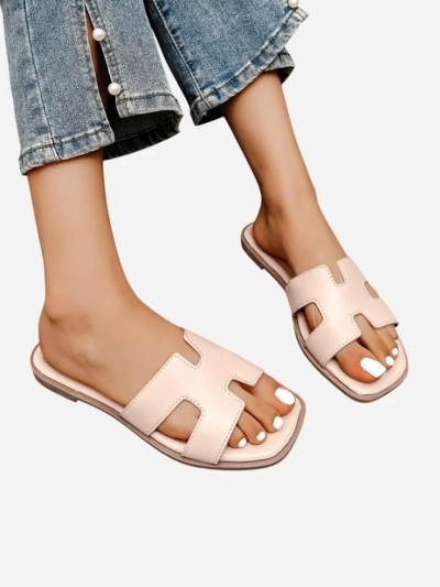 Royalfashion Женски чехли с плоска подметка Eval