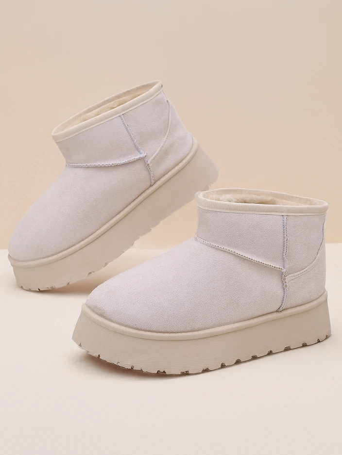 Къси обувки a'la зимни обувки за жени Hezio