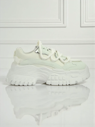 Дамски сникърси Artemisia Bianca на платформа от екологична кожа 6,5 см