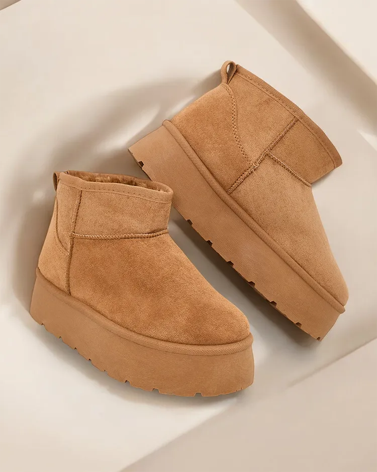 Royalfashion Къси зимни обувки за жени а'ла Хауани