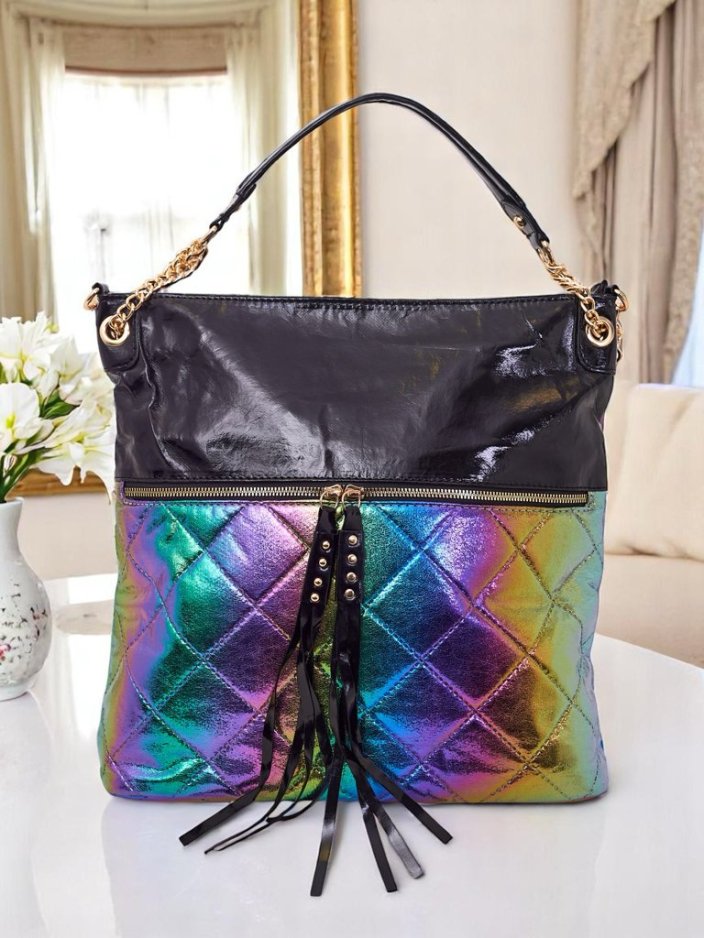 Royalfashion Голяма дамска чанта Shine Shine