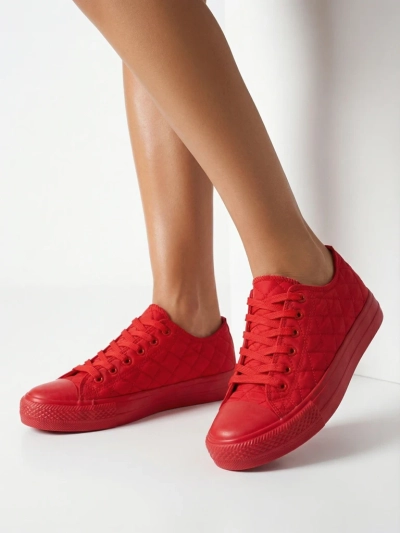 Дамски Кецове Stella Червени Текстилни Спортни за Лятото