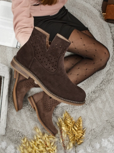 Дамски боти от естествена кожа Rito