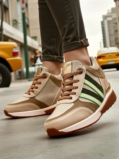 Royalfashion Жени спортни обувки с скрит ток Venixxe