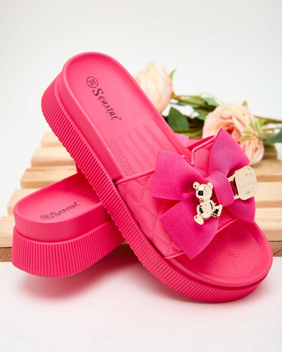 Royalfashion Women's Lemini Bow Flip-Flops