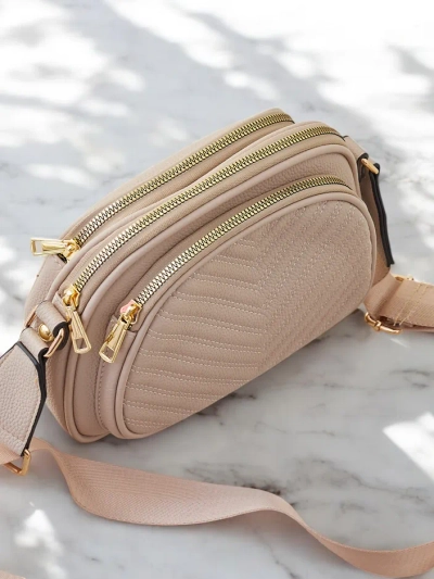 Royalfashion Малка полукръгла дамска чанта от еко-кожа