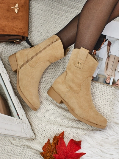 Дамски боти от еко-велур Kelmoria