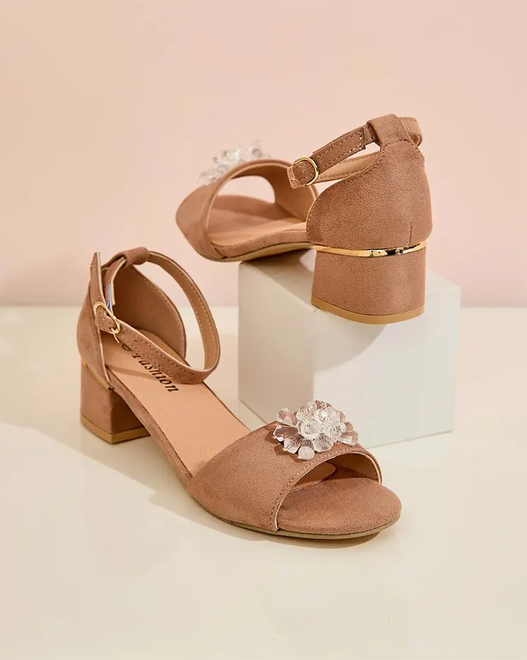 Royalfashion Дамски сандали Voleso с кристали