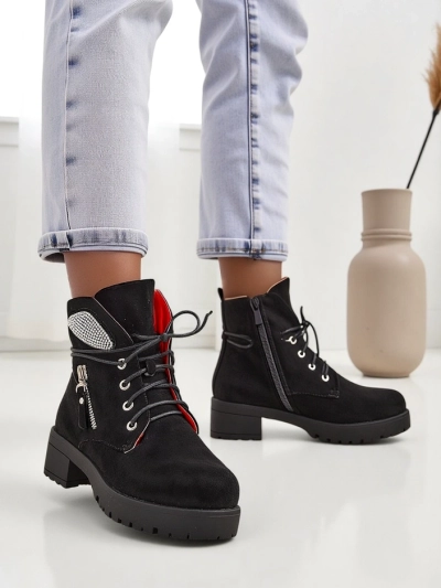 Royalfashion Жени обувки до глезена работнически Volio