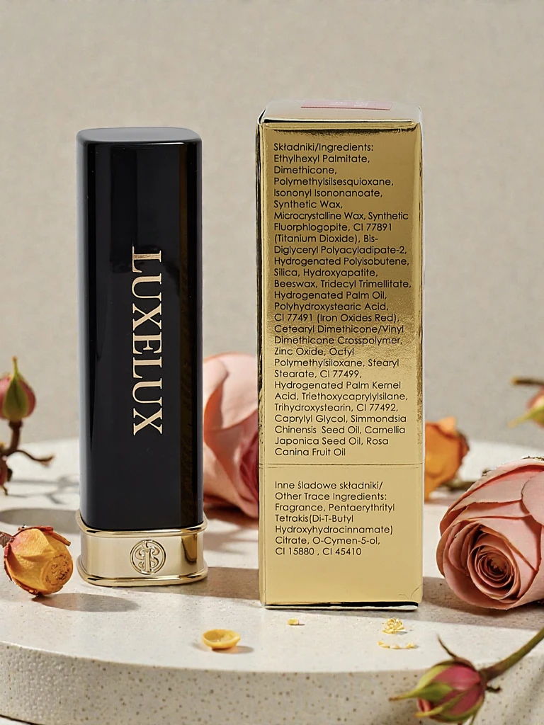 Червило за устни в цвят праскова