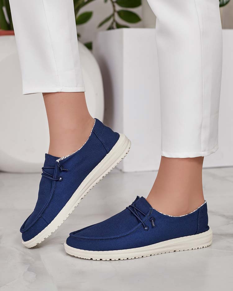 Royalfashion Дамски полуобувки с дантела Reptess