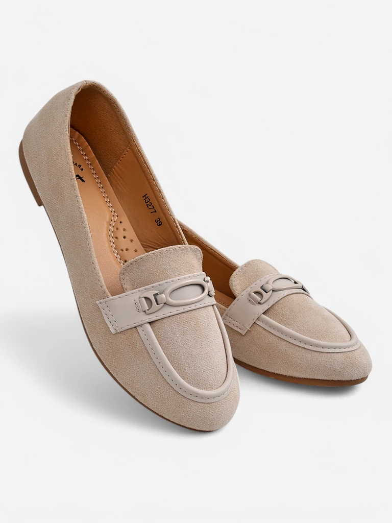 Royalfashion Жени мокасини от еко велур Zammei