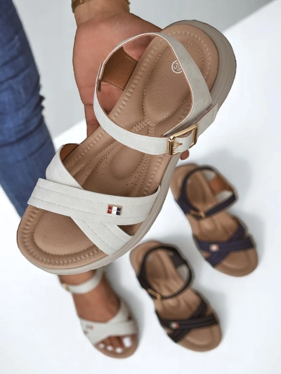 Royalfashion Дамски сандали на плосък ток Nirras