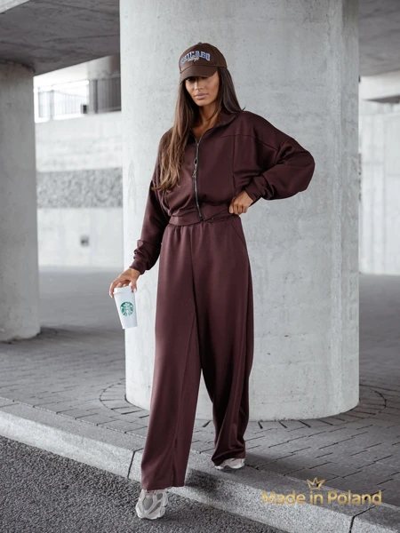 Дамски вискозен комплект анцуг Long Waves