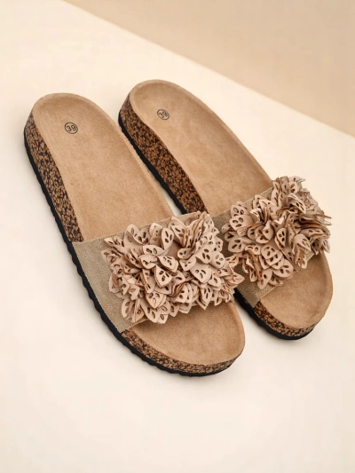 Royalfashion дамски сандали с цветя Occes